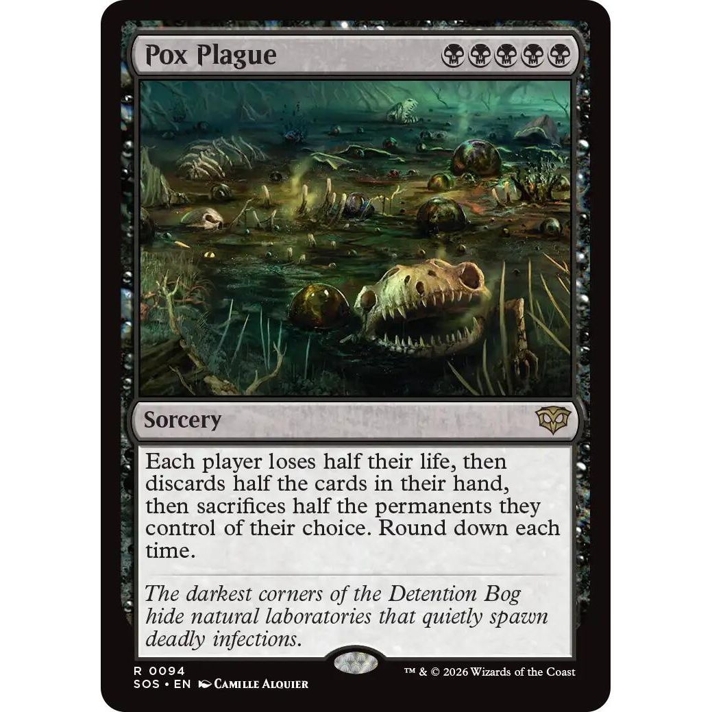 Image for Pox Plague (94) (Secrets of Strixhaven) - Magic: The Gathering