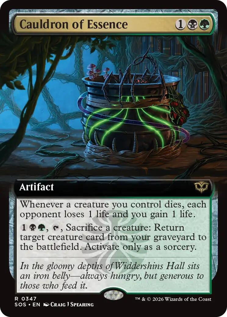 Cauldron of Essence (Extended Art) (347) (Secrets of Strixhaven) - PokeBox USA