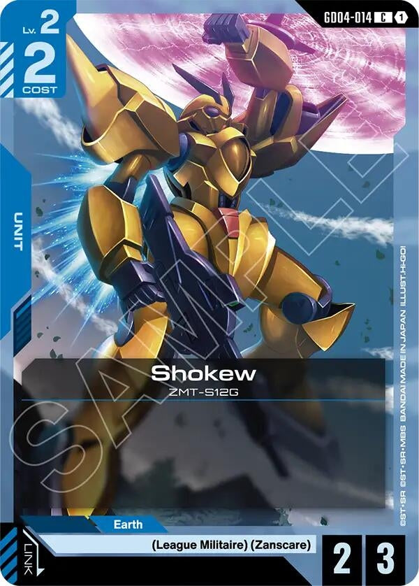 Image for Shokew (GD04-014) (Phantom Aria) (GD04) - Gundam Card Game