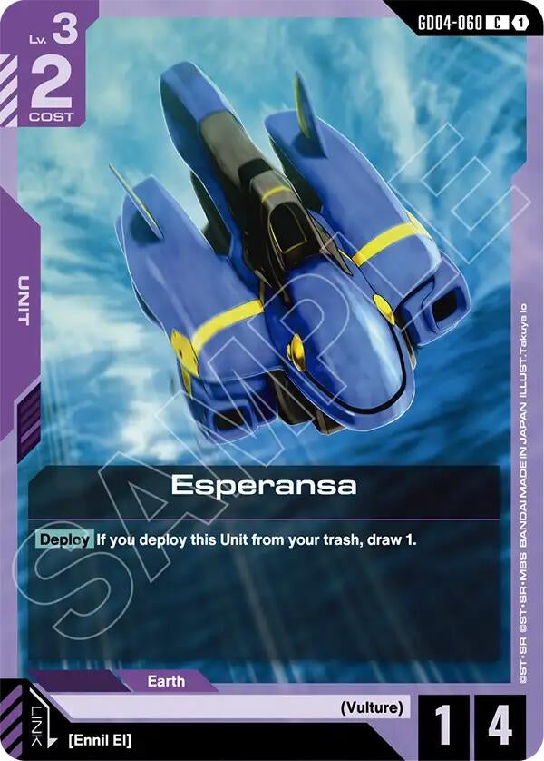 Image for Esperansa (GD04-060) (Phantom Aria) (GD04) - Gundam Card Game