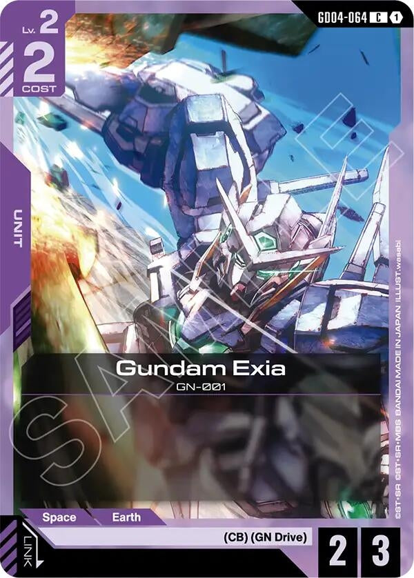 Image for Gundam Exia (GD04-064) (GD04-064) (Phantom Aria) (GD04) - Gundam Card Game