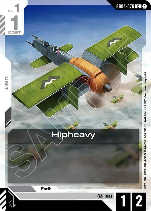 Image for Hipheavy (GD04-076) (Phantom Aria) (GD04) - Gundam Card Game