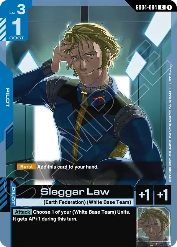 Image for Sleggar Law (GD04-084) (Phantom Aria) (GD04) - Gundam Card Game