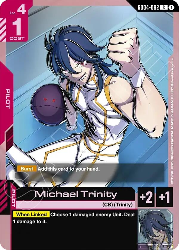 Image for Michael Trinity (GD04-092) (Phantom Aria) (GD04) - Gundam Card Game