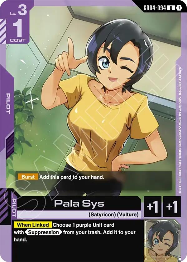 Image for Pala Sys (GD04-094) (Phantom Aria) (GD04) - Gundam Card Game