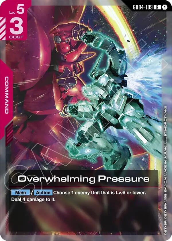 Overwhelming Pressure (GD04-109) (Phantom Aria)