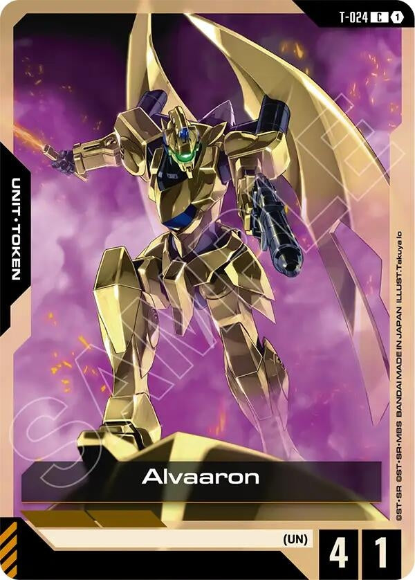 Image for Alvaaron (T-024) Token (T-024) (Phantom Aria) (GD04) - Gundam Card Game
