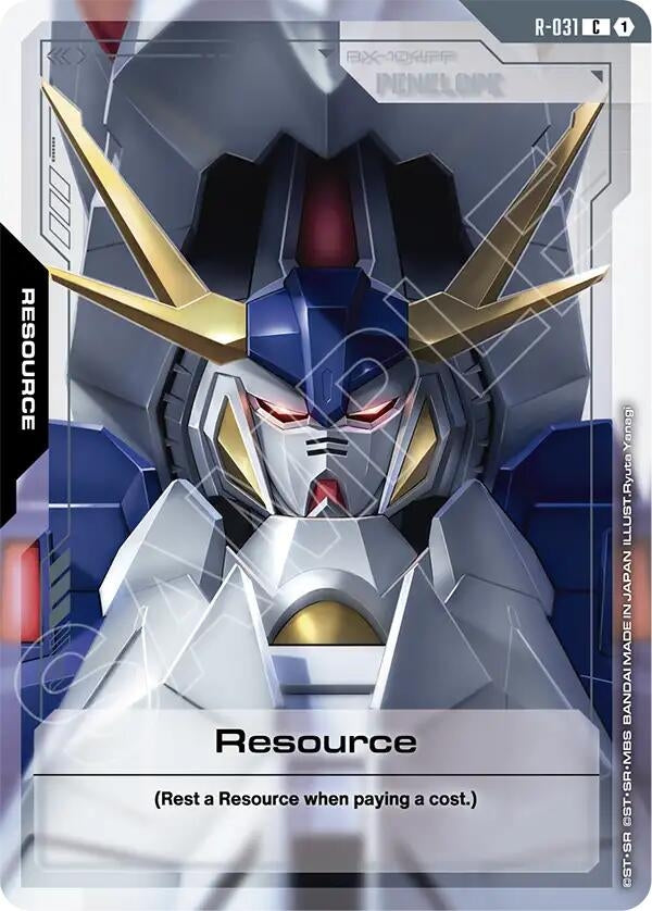 Image for Resource (R-031) (R-031) (Phantom Aria) (GD04) - Gundam Card Game
