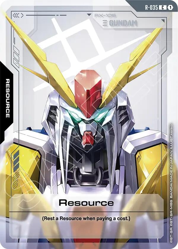 Image for Resource (R-035) (R-035) (Phantom Aria) (GD04) - Gundam Card Game