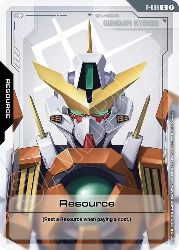 Image for Resource (R-036) (R-036) (Phantom Aria) (GD04) - Gundam Card Game