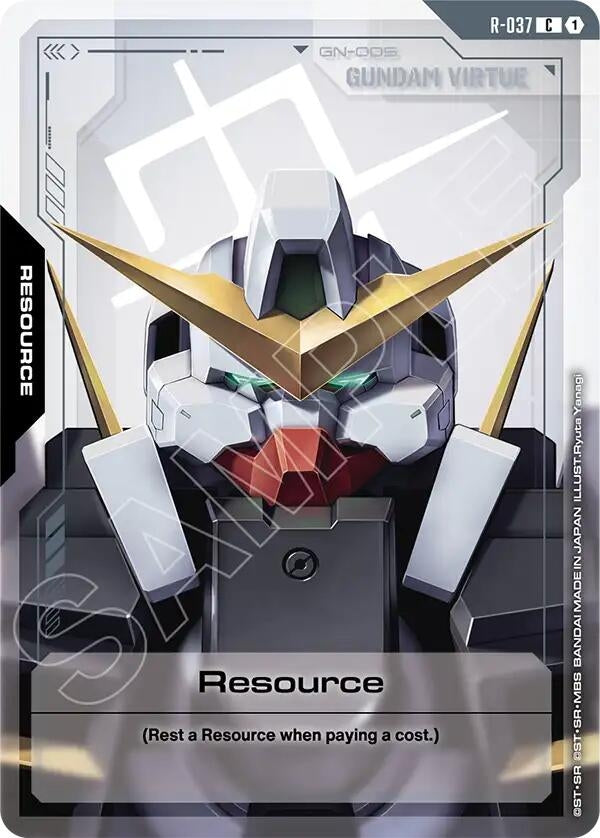 Image for Resource (R-037) (R-037) (Phantom Aria) (GD04) - Gundam Card Game