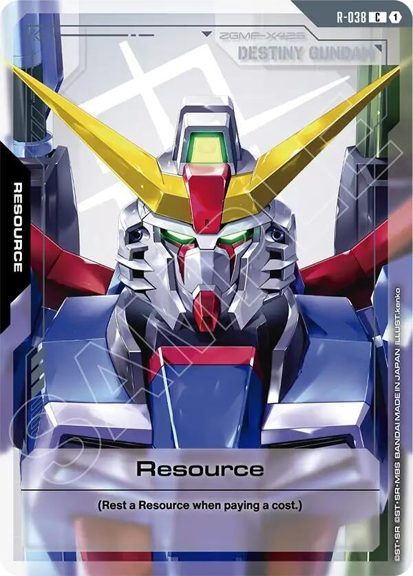 Image for Resource (R-038) (R-038) (Phantom Aria) (GD04) - Gundam Card Game