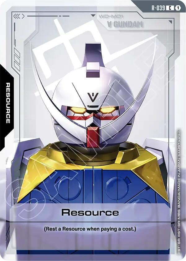 Image for Resource (R-039) (R-039) (Phantom Aria) (GD04) - Gundam Card Game