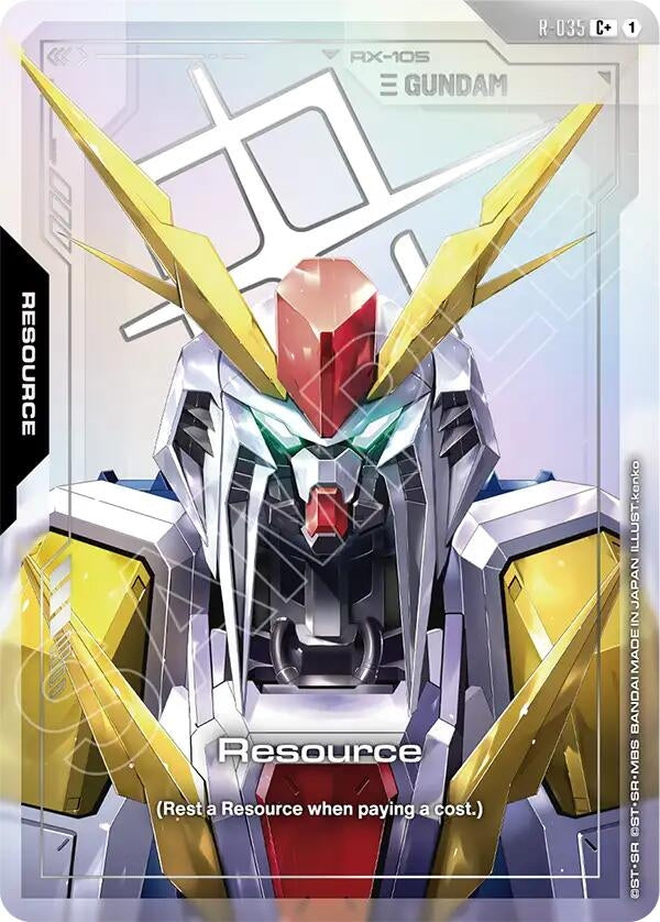 Image for Resource (R-035) (C+) (R-035) (Phantom Aria) (GD04) - Gundam Card Game