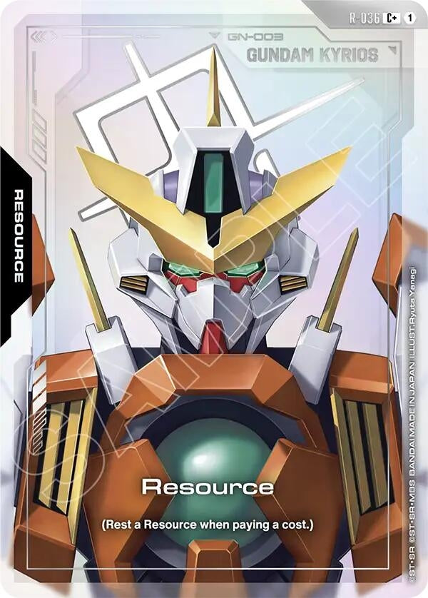 Image for Resource (R-036) (C+) (R-036) (Phantom Aria) (GD04) - Gundam Card Game