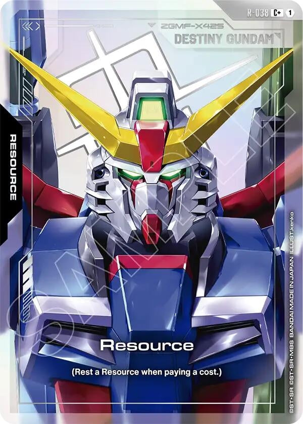 Image for Resource (R-038) (C+) (R-038) (Phantom Aria) (GD04) - Gundam Card Game