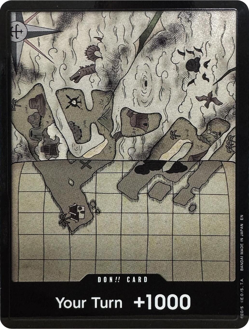 DON!! Card (Sky Island Map) (Double Pack Set Vol. 10) (Adventure on Kami's Island)