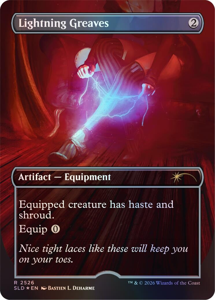 Lightning Greaves (2526) (2526) (Secret Lair Drop Series)