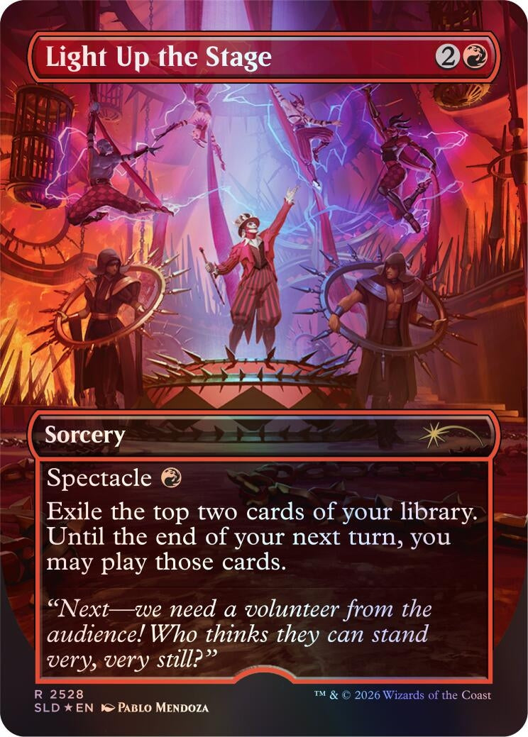 Light Up the Stage (2528) (Secret Lair Drop Series)