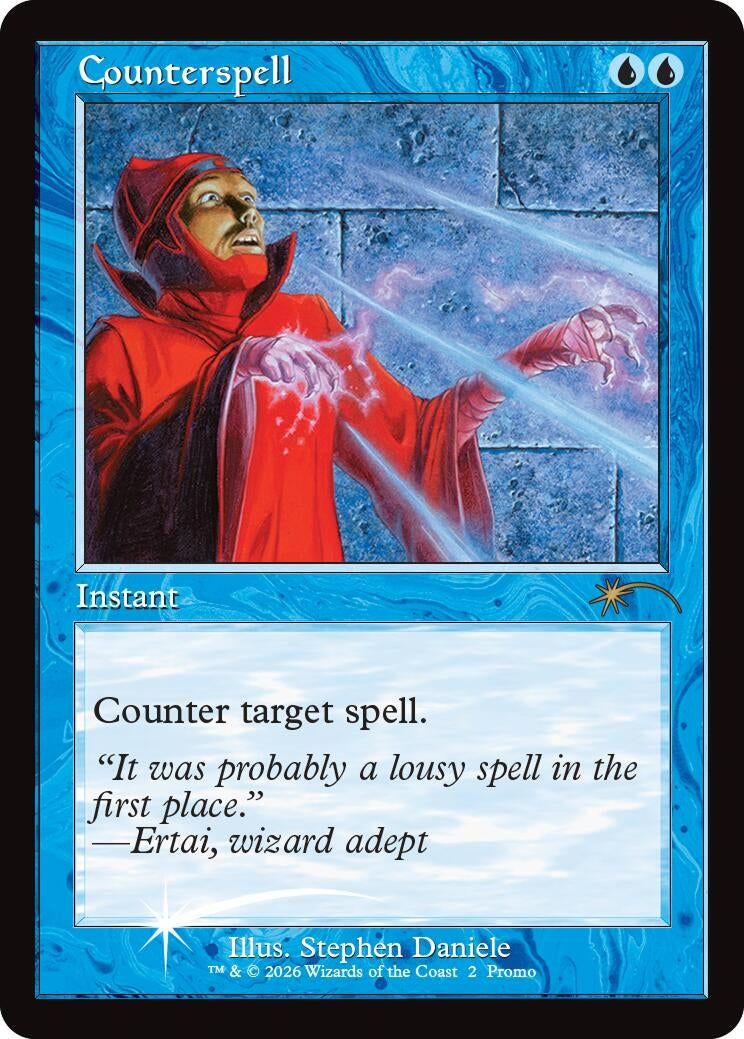Counterspell (Retro Frame) (2) (MagicFest Cards)