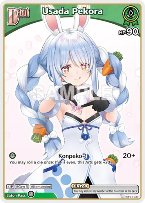 Image for Usada Pekora (C) (hBP01-038) (hBP01-038) (Enchant Regalia) (HBP05E) - Hololive