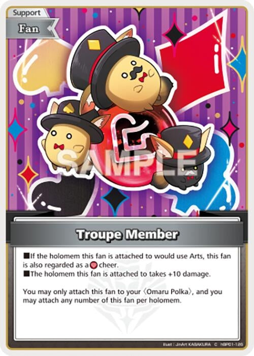 Image for Troupe Member (C) (hBP01-126) (Enchant Regalia) (HBP05E) - Hololive