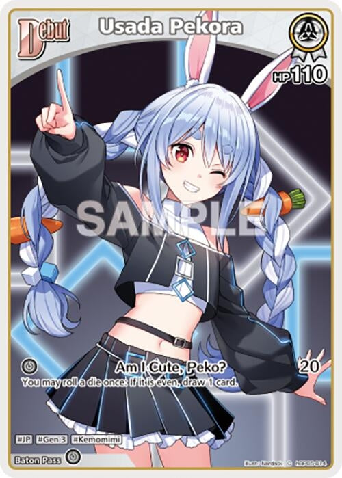 Image for Usada Pekora (C) (hBP05-014) (hBP05-014) (Enchant Regalia) (HBP05E) - Hololive