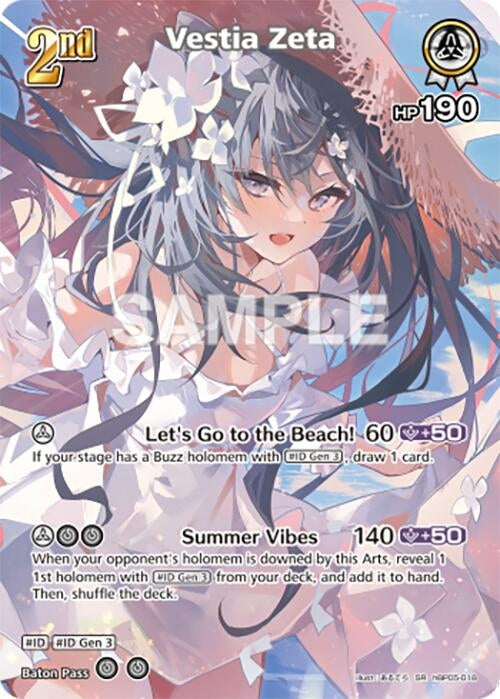 Image for Vestia Zeta (SR) (hBP05-018) (Enchant Regalia) (HBP05E) - Hololive