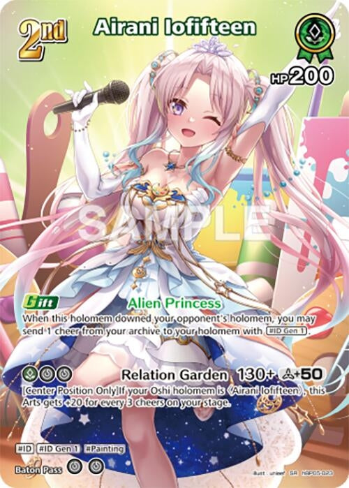 Image for Airani Iofifteen (SR) (hBP05-023) (hBP05-023) (Enchant Regalia) (HBP05E) - Hololive