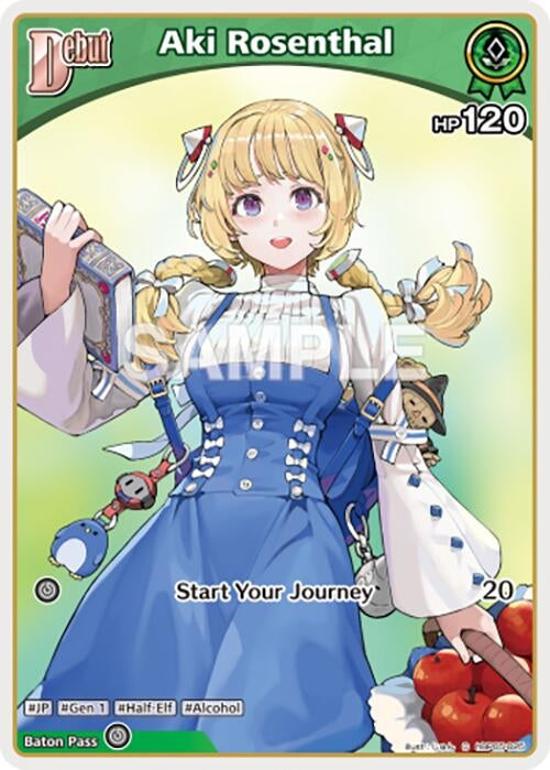 Image for Aki Rosenthal (C) (hBP05-025) (hBP05-025) (Enchant Regalia) (HBP05E) - Hololive