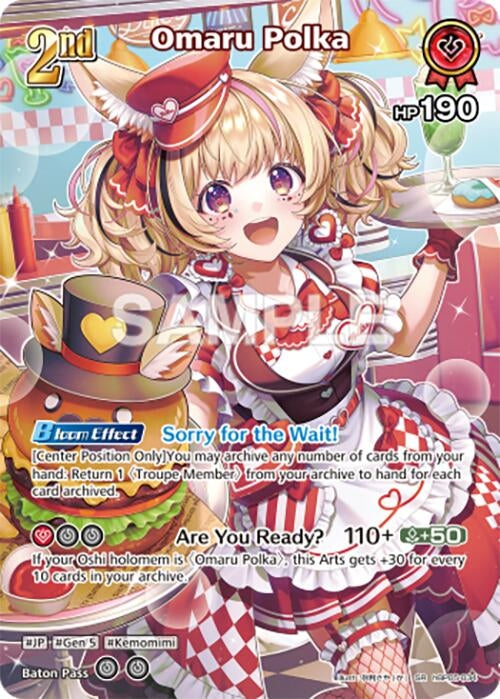 Image for Omaru Polka (SR) (hBP05-034) (hBP05-034) (Enchant Regalia) (HBP05E) - Hololive