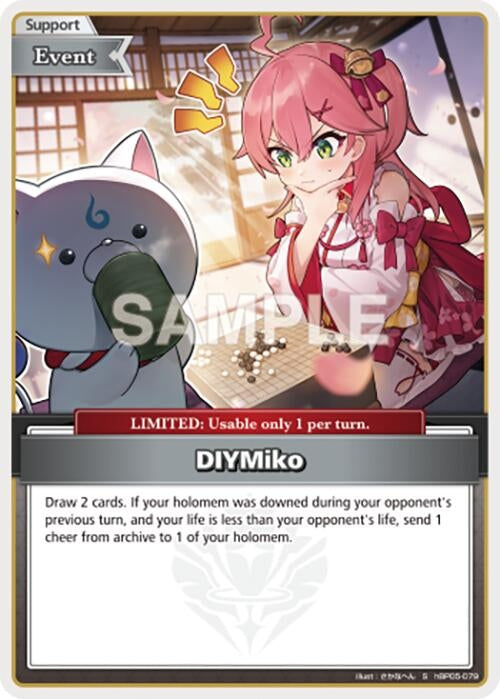 Image for DIYMiko (S) (hBP05-079) (Enchant Regalia) (HBP05E) - Hololive