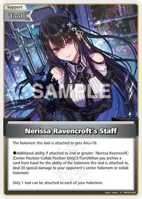 Image for Nerissa Ravencroft's Staff (S) (hBP05-083) (Enchant Regalia) (HBP05E) - Hololive