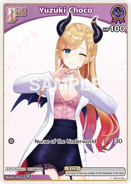 Image for Yuzuki Choco (C) (hSD04-002) (hSD04-002) (Enchant Regalia) (HBP05E) - Hololive