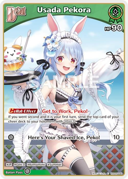 Image for Usada Pekora (C) (hSD09-006) (hSD09-006) (Enchant Regalia) (HBP05E) - Hololive