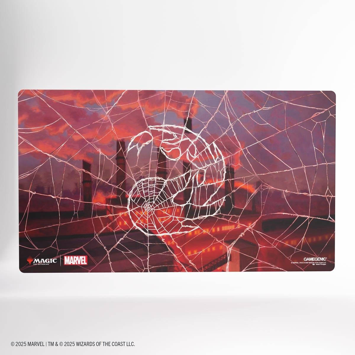 Image for Magic: The Gathering Marvel's Spider-Man Shiny Playmat - Spider-Man Mountain - Playmats