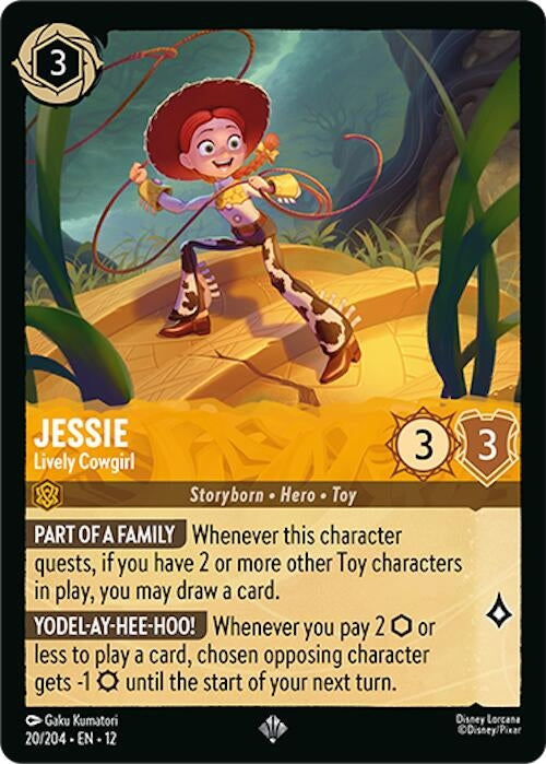 Image for Jessie - Lively Cowgirl (20/204) (Wilds Unknown) (12) - Disney Lorcana