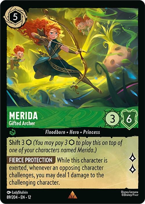 Image for Merida - Gifted Archer (89/204) (Wilds Unknown) (12) - Disney Lorcana