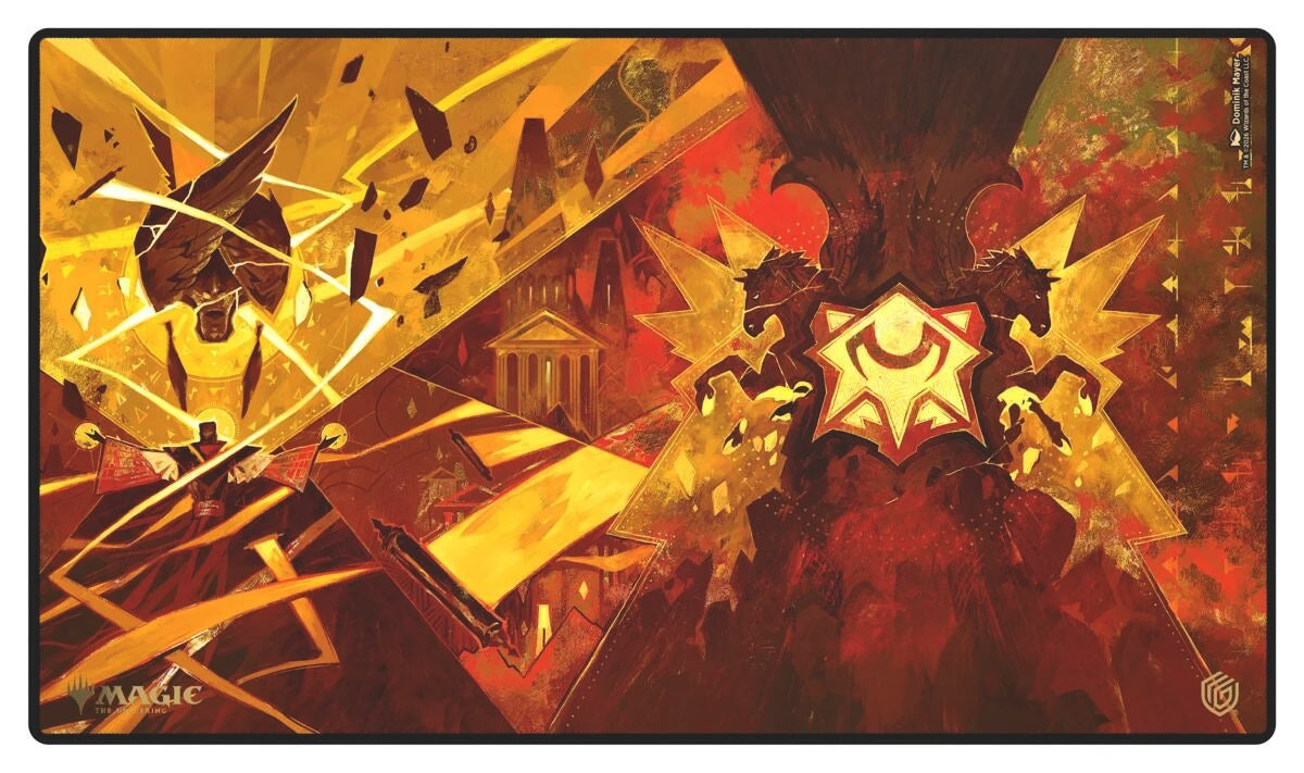 Image for Magic: The Gathering Secrets of Strixhaven Playmat - Lorehold - Playmats