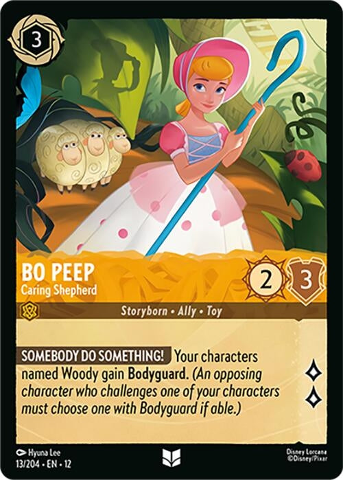 Image for Bo Peep - Caring Shepherd (13/204) (Wilds Unknown) (12) - Disney Lorcana