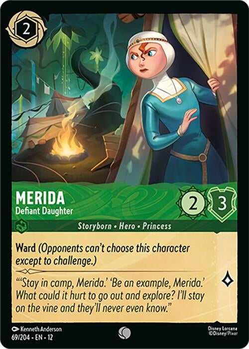 Image for Merida - Defiant Daughter (69/204) (Wilds Unknown) (12) - Disney Lorcana