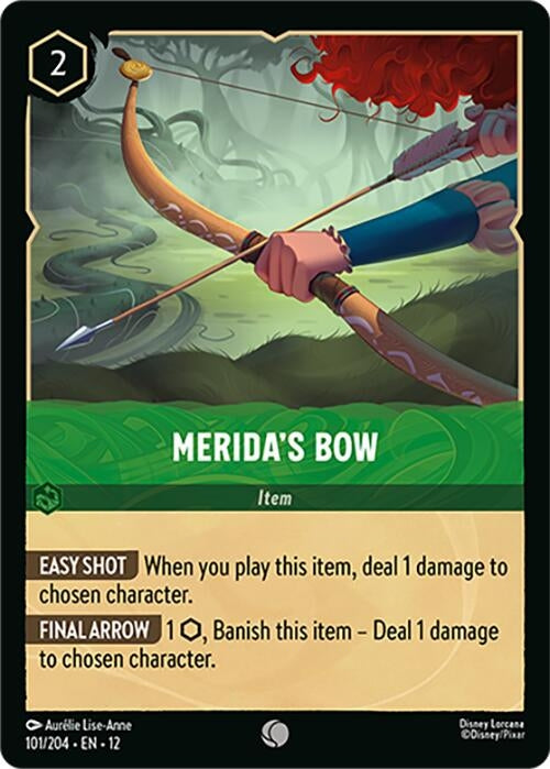 Image for Merida's Bow (101/204) (Wilds Unknown) (12) - Disney Lorcana
