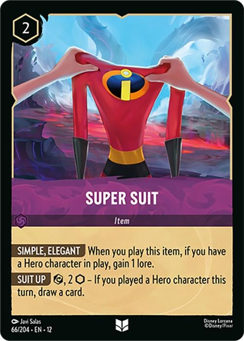 Image for Super Suit (66/204) (Wilds Unknown) (12) - Disney Lorcana