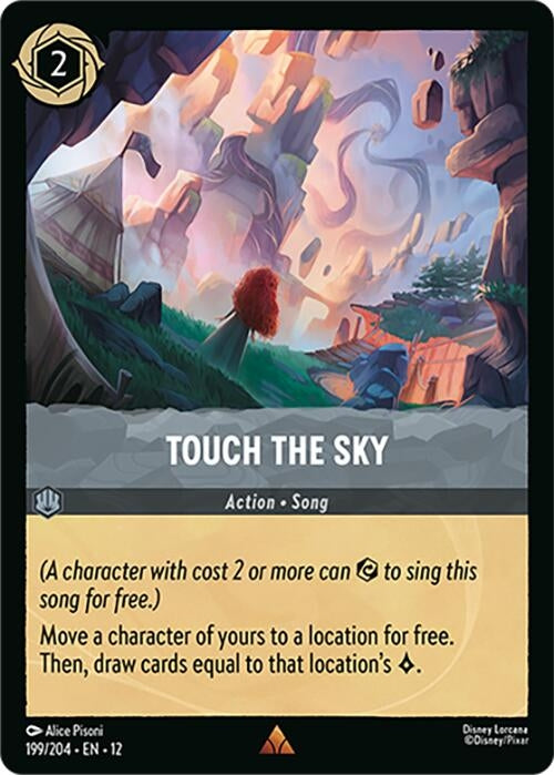 Image for Touch the Sky (199/204) (Wilds Unknown) (12) - Disney Lorcana