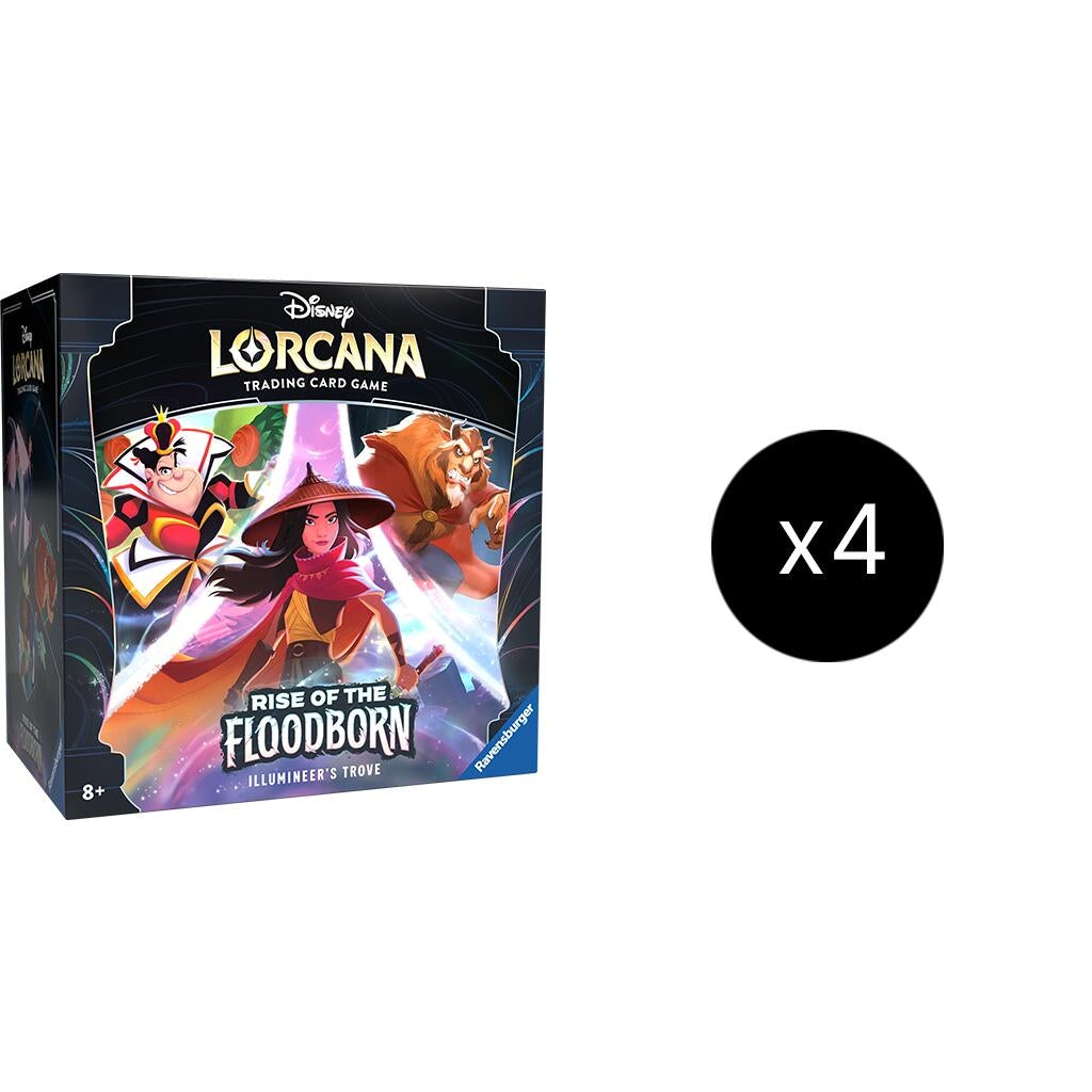 Image for Disney Lorcana: Rise of the Floodborn Illumineer's Trove Case - Disney Lorcana
