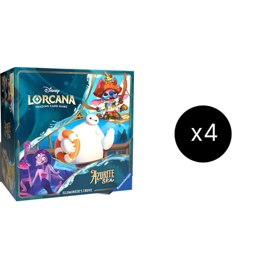 Image for Disney Lorcana: Azurite Sea Illumineer's Trove Case - Disney Lorcana