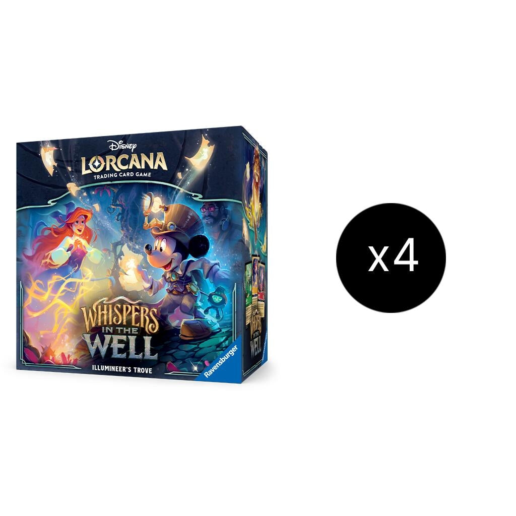 Image for Disney Lorcana: Whispers in the Well Illumineer's Trove Case - Disney Lorcana