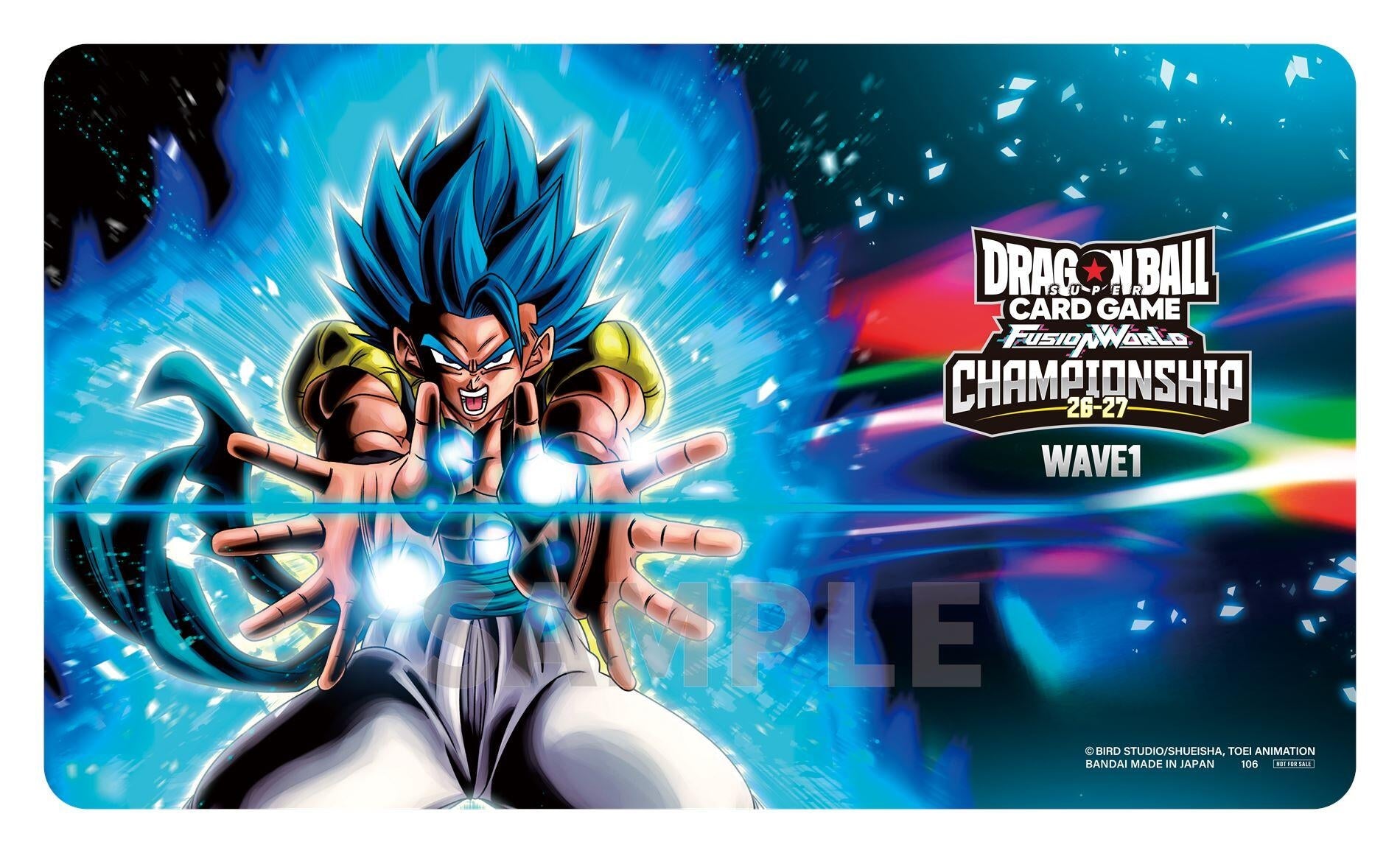 Image for Dragon Ball Super Fusion World: Championship 26-27 Wave 1 Playmat - Playmats