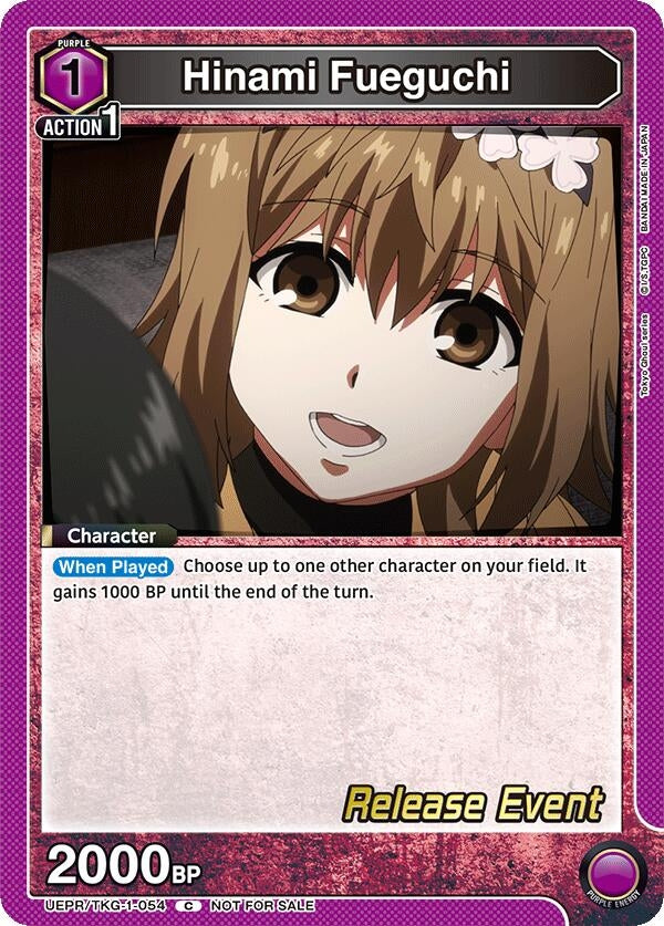Image for Hinami Fueguchi (054) (UEPR/TKG-1-054) (UE18BT: Tokyo Ghoul Release Event Cards) (UE18BT_RE) - Union Arena