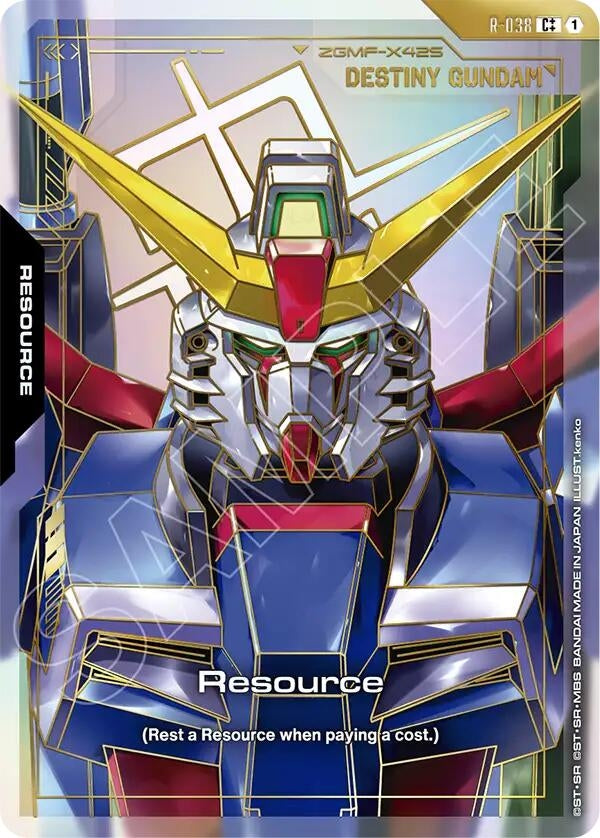 Image for Resource (R-038) (C++) (R-038) (Phantom Aria) (GD04) - Gundam Card Game